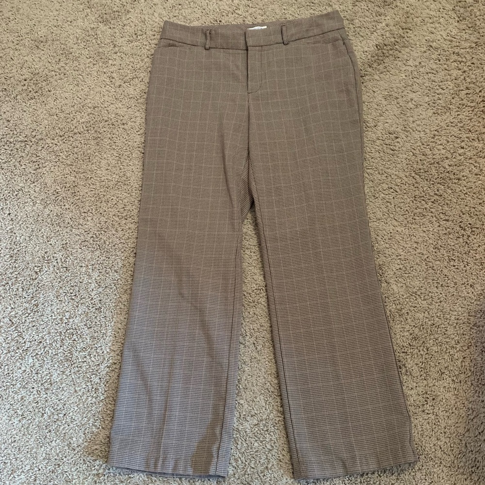 Dockers “Ideal Fit” Plaid Pants 10 Petite